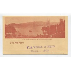 ARGENTINA ENTERO POSTAL GJ TAR-41-R TARJETA POSTAL CON ILUSTRACION USADO